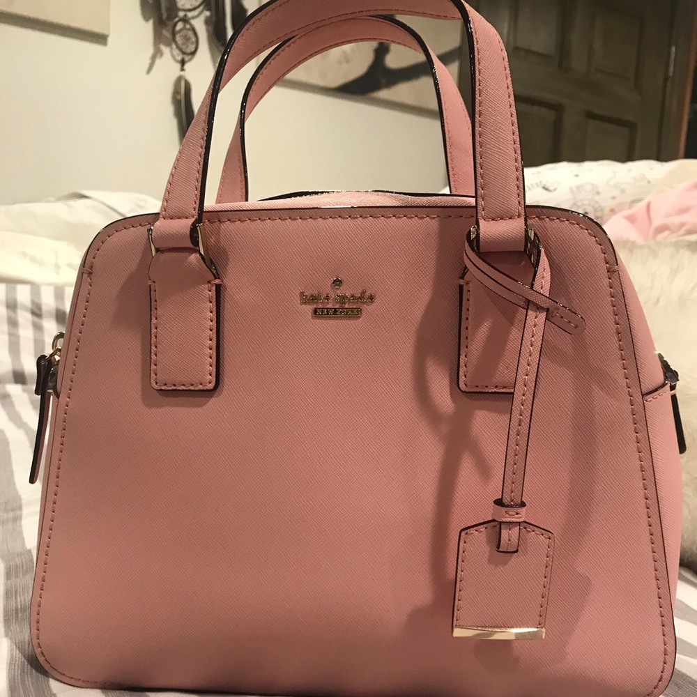 Kate Spade Baby Pink Leather Satchel